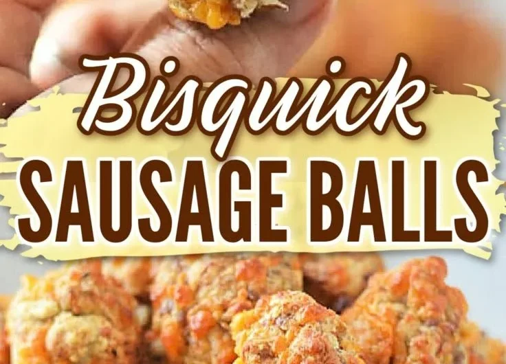 Delicious Bisquick sausage balls recipe for a savory snack.
