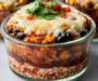 High-Protein Chicken Cottage Cheese Enchilada Bowls