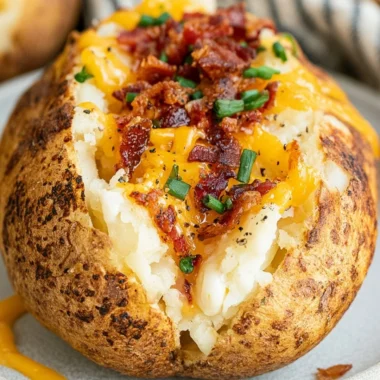 Delicious smoked baked potatoes on a pellet grill, perfect for BBQ enthusiasts.