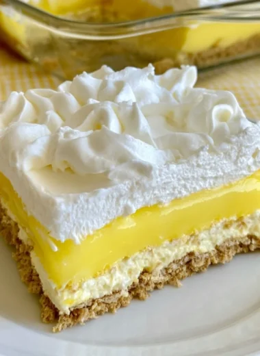 Cozy Lemon Delight dessert served in a bright, inviting setting.